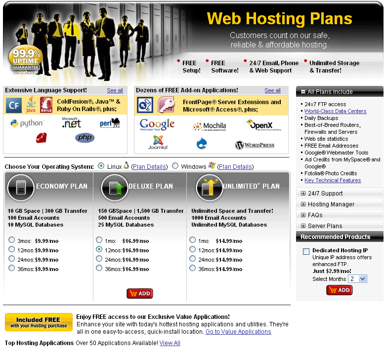 web hosting cheap